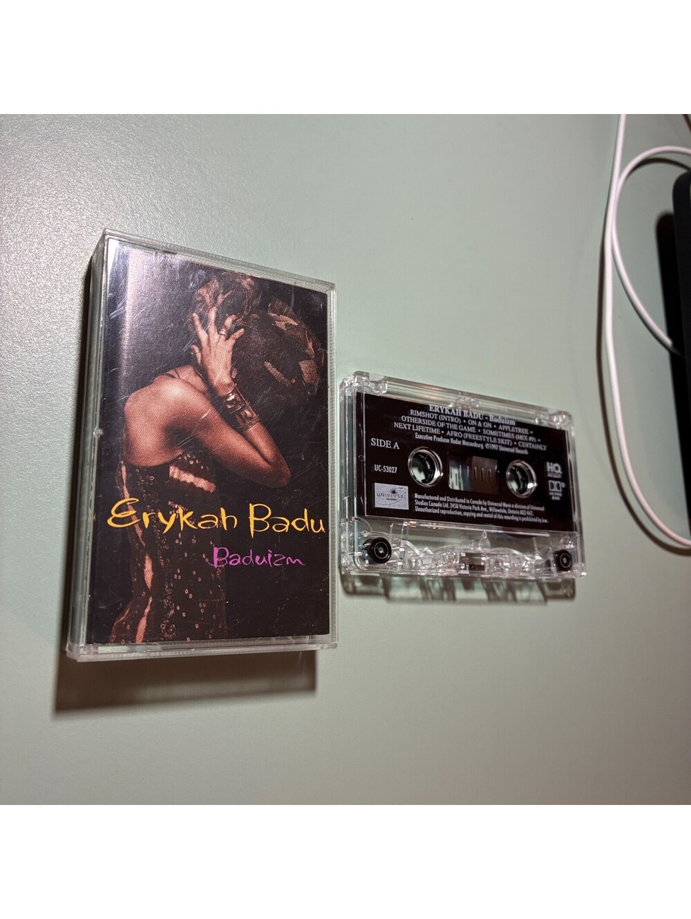 Vintage Erykah Badu Baduizm Cassette Tape 1997 Neo Soul